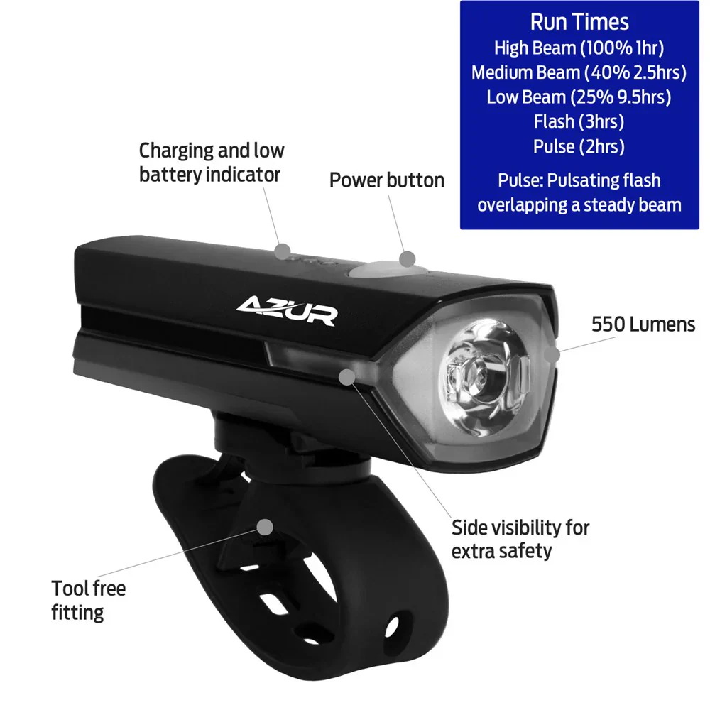 Azur Ursa Light Set 550/45 Lumens - Smart Brake Light - Image 2