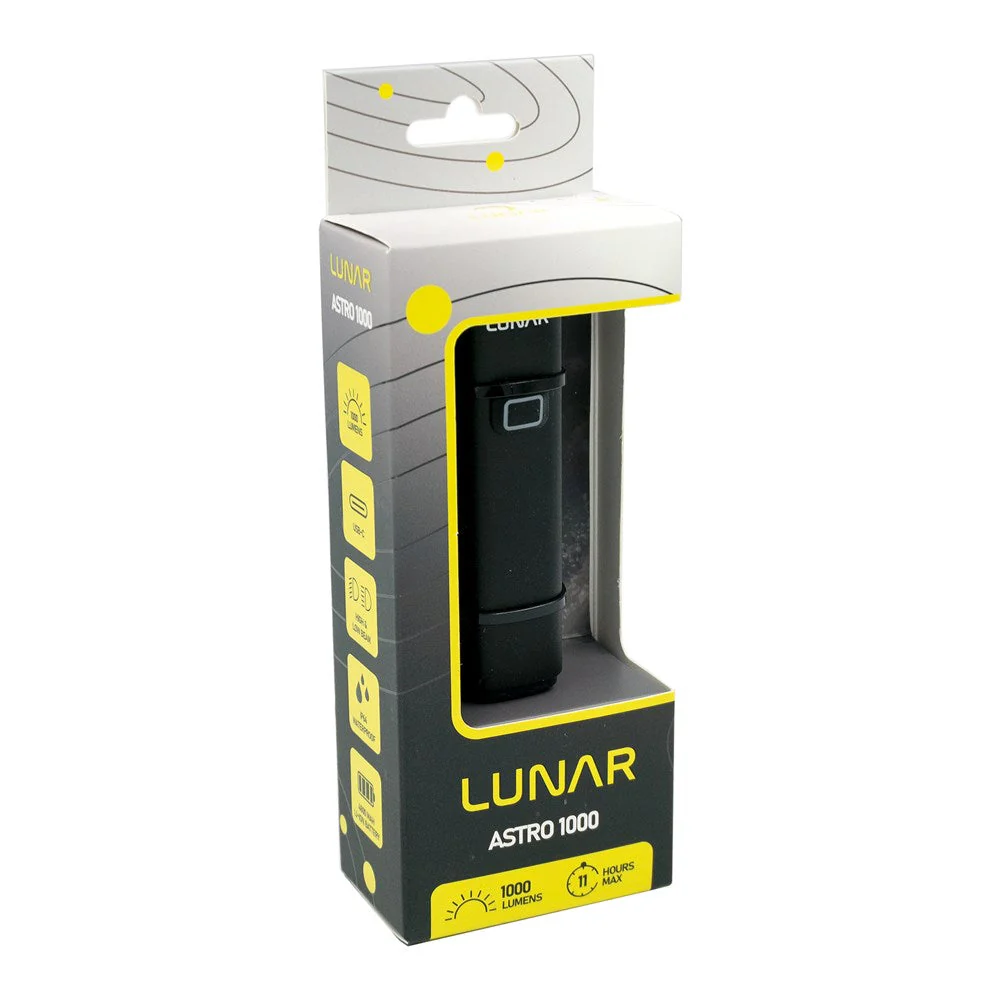 LUNAR ASTRO 1000 USB-C Front Light with Powerbank - Image 2
