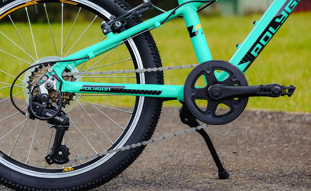 Polygon Premier 20 Ultralight Kids Bike - Mint - Image 4