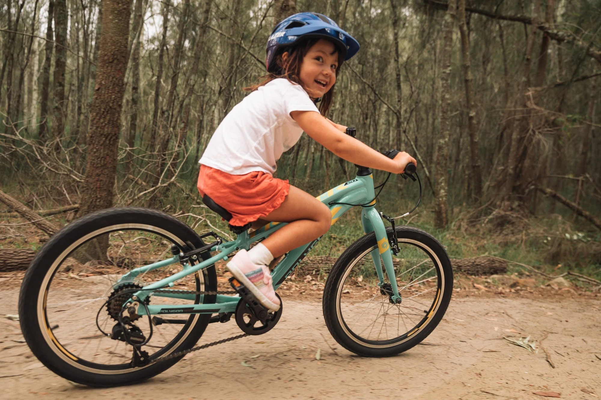 Polygon Premier 20 Ultralight Kids Bike - Mint - Image 9