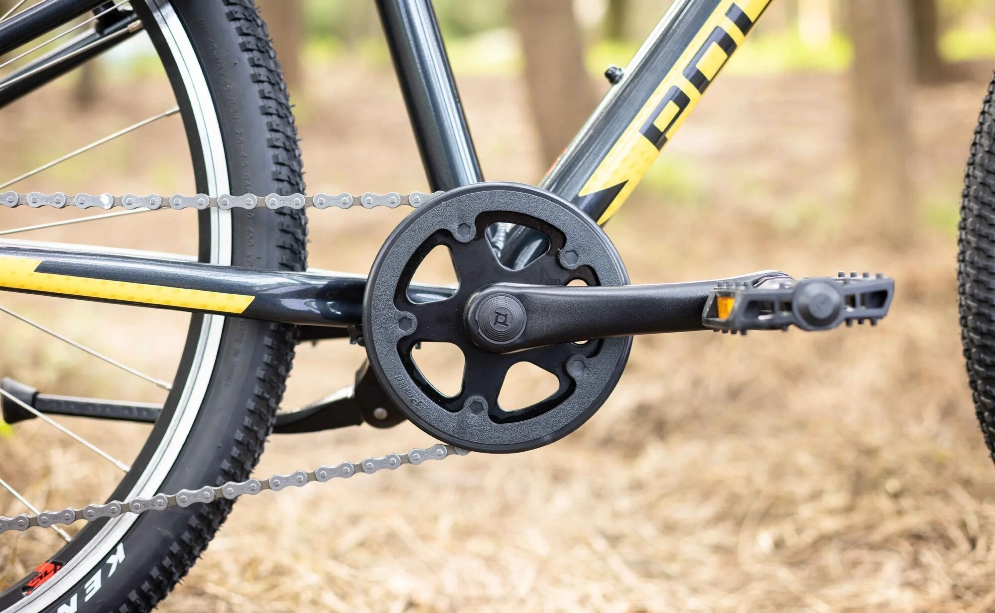 Polygon Premier 24 Ultralight Kids Bike - Silver - Image 4