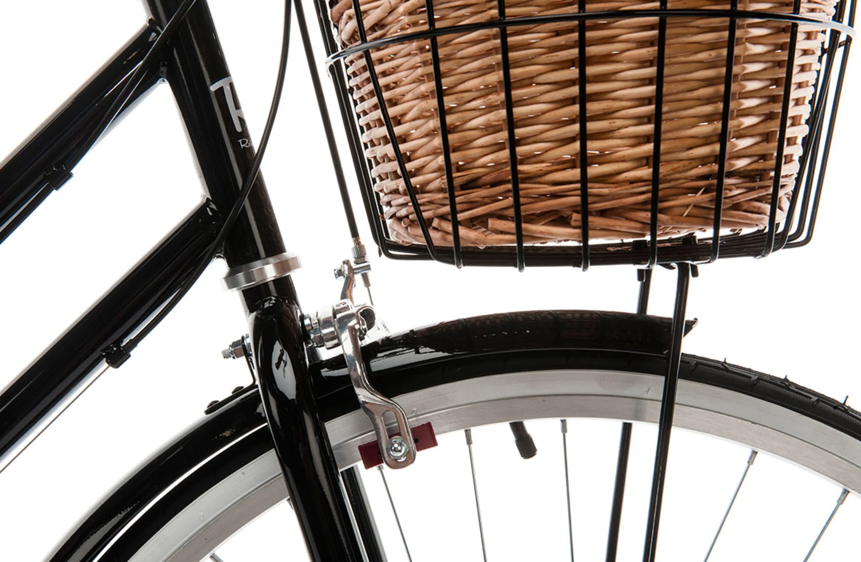 Ladies Classic Plus Vintage Bike Black - Image 4