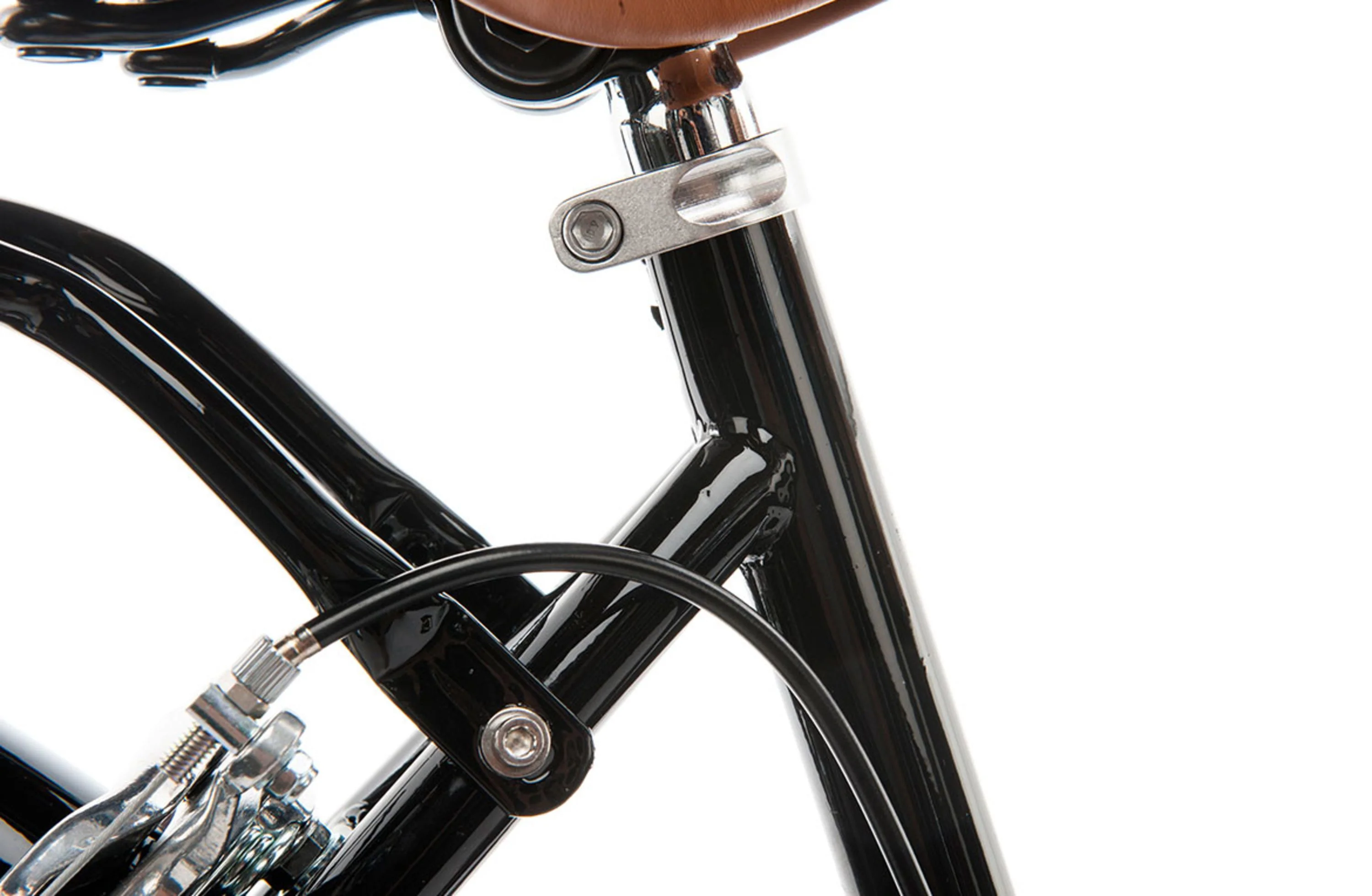 Ladies Classic Plus Vintage Bike Black - Image 6