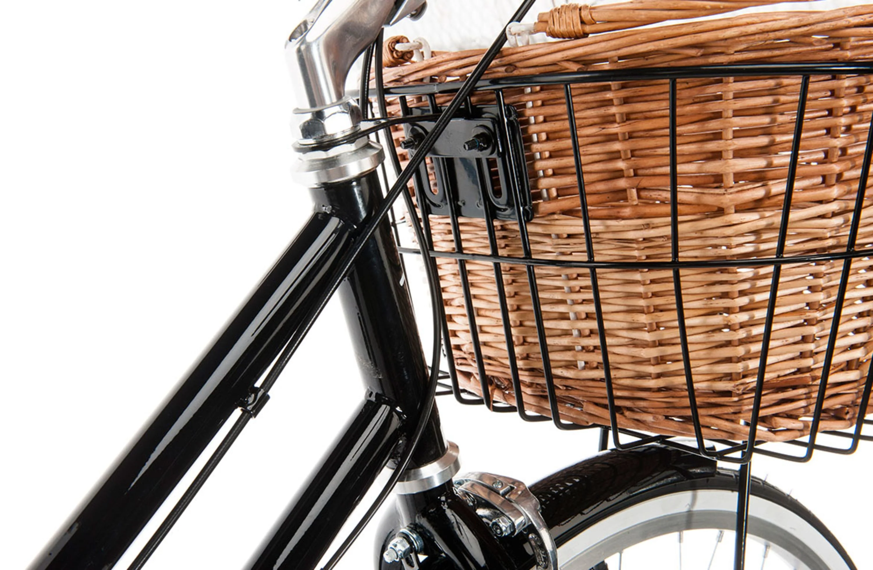 Ladies Classic Plus Vintage Bike Black - Image 7