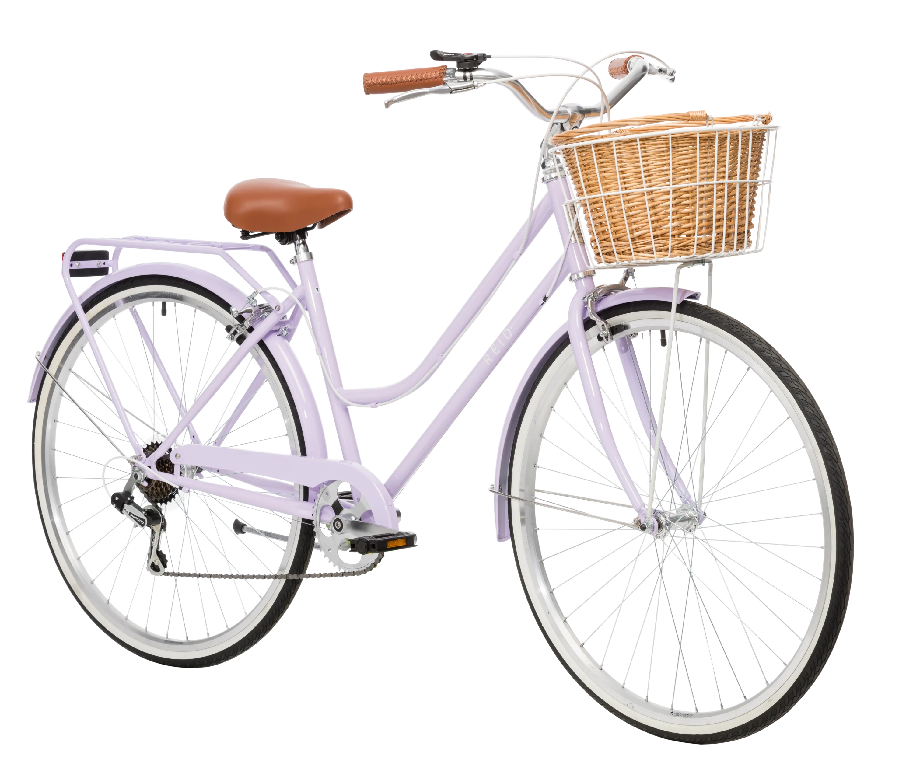 Ladies Classic Plus Vintage Bike Lavender - Image 3