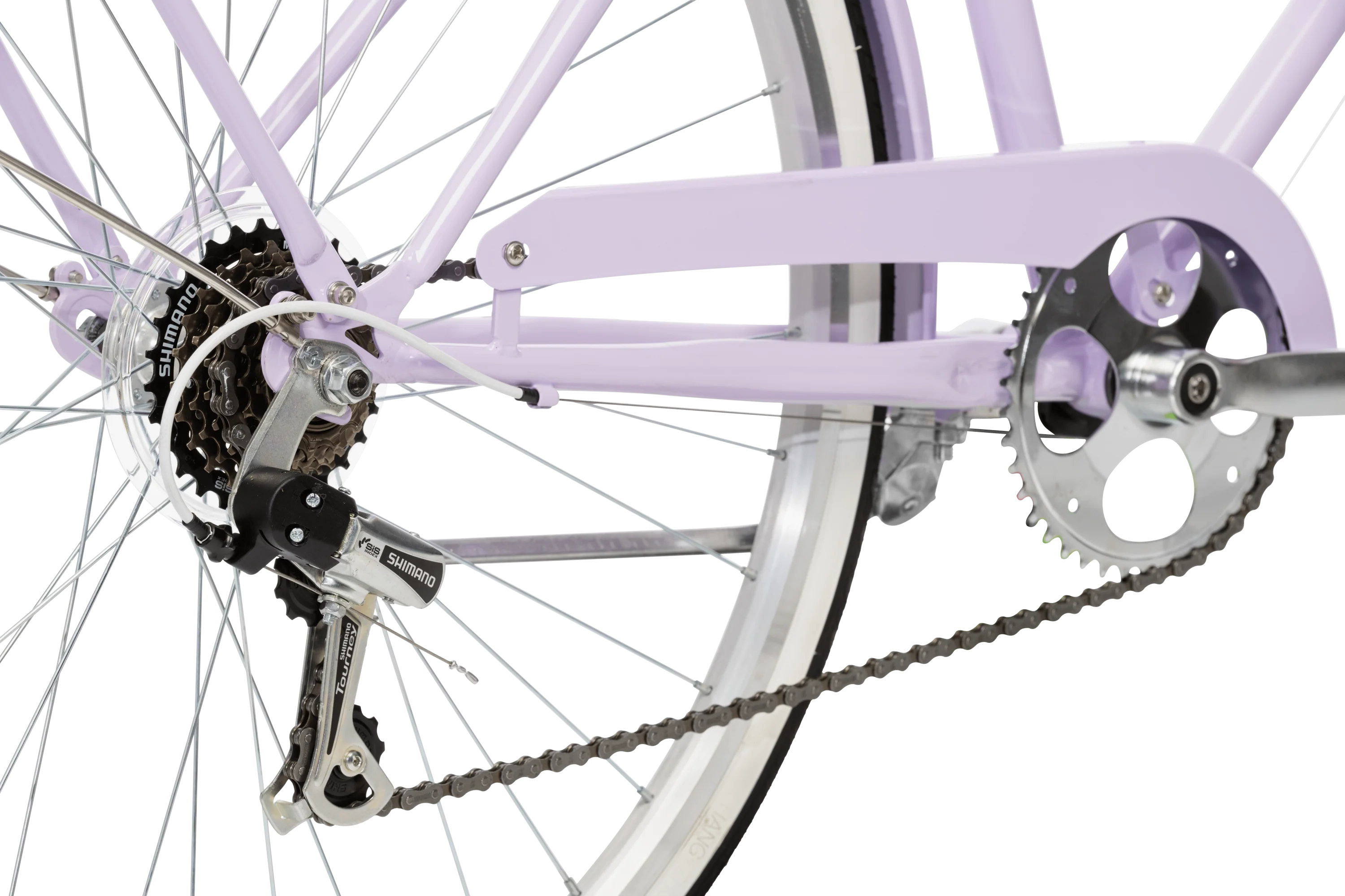 Ladies Classic Plus Vintage Bike Lavender - Image 7