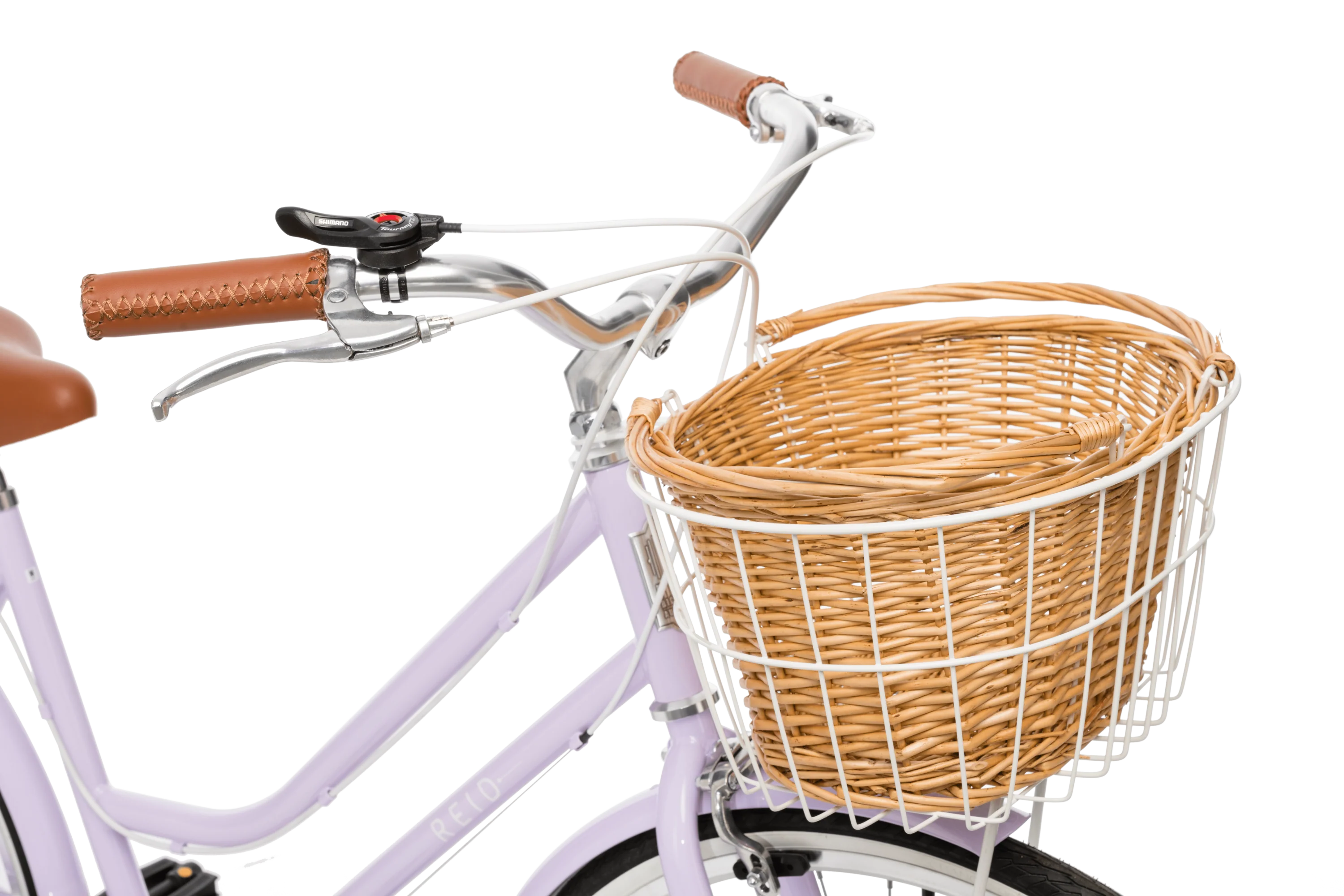 Ladies Classic Plus Vintage Bike Lavender - Image 9