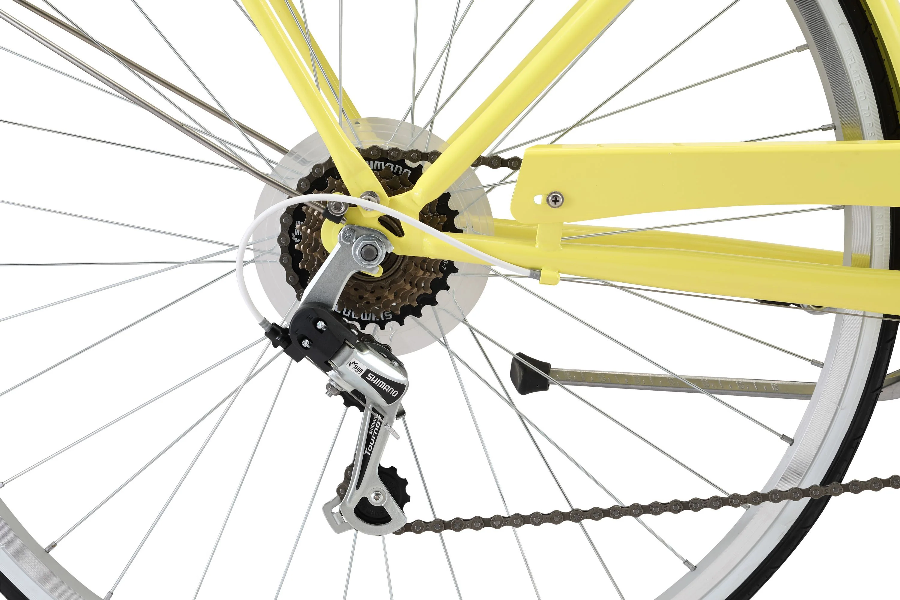 Ladies Classic Plus Vintage Bike Lemon - Image 5