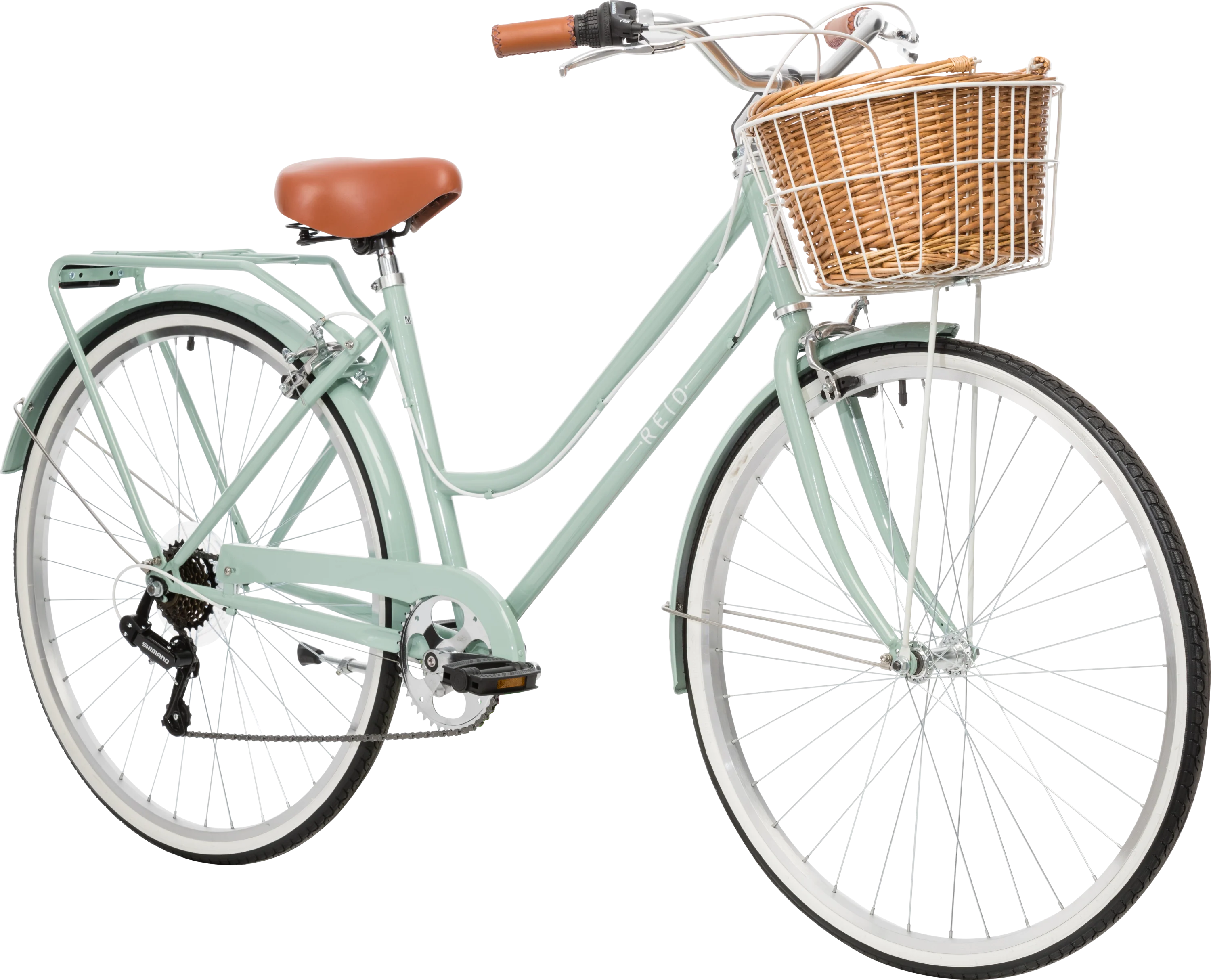 Ladies Classic Plus Vintage Bike Sage - Image 3