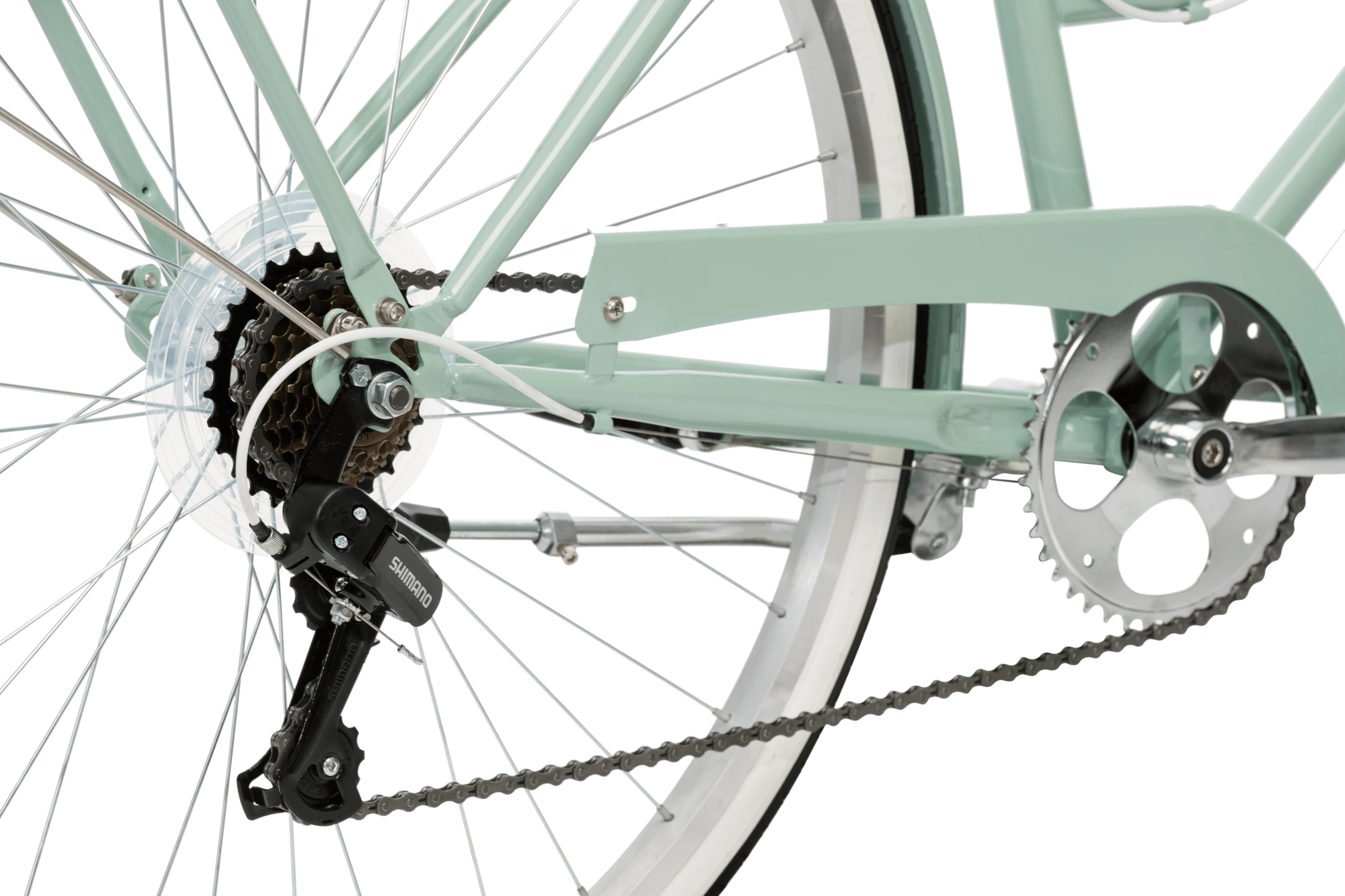 Ladies Classic Plus Vintage Bike Sage - Image 8