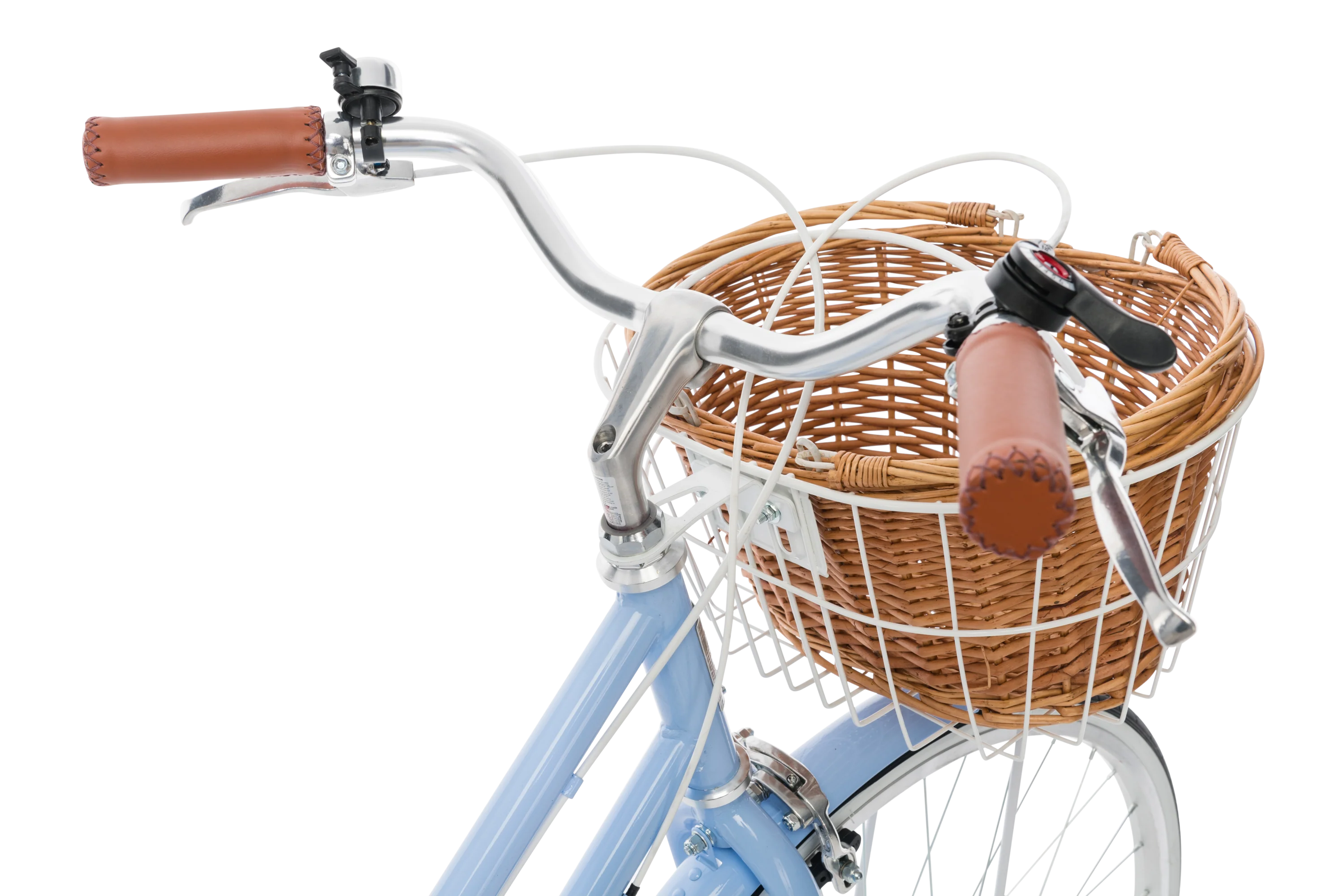 Ladies Classic Plus Vintage Bike Sky Blue - Image 6
