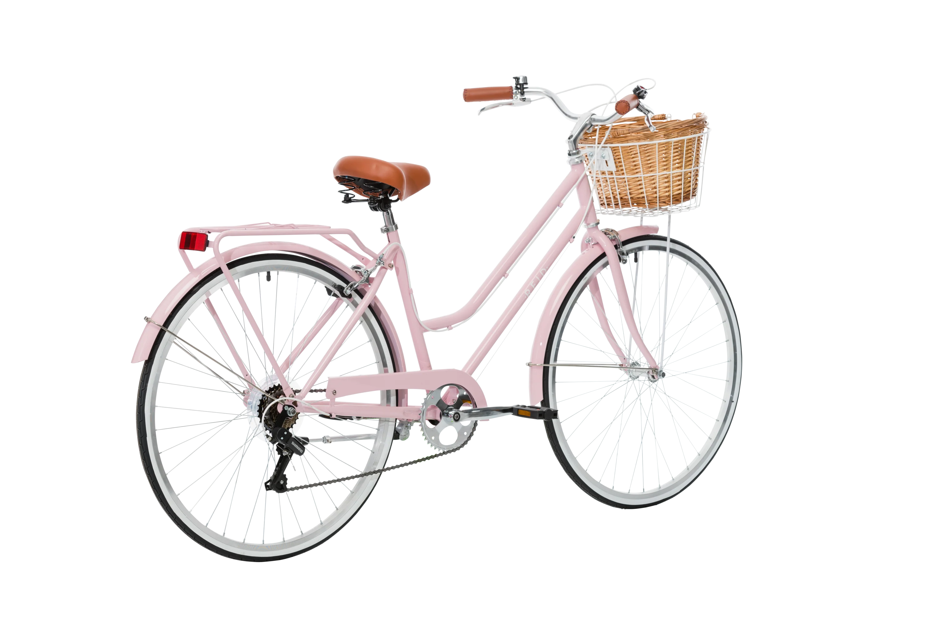 Ladies Classic Plus Vintage Bike Soft Pink - Image 4