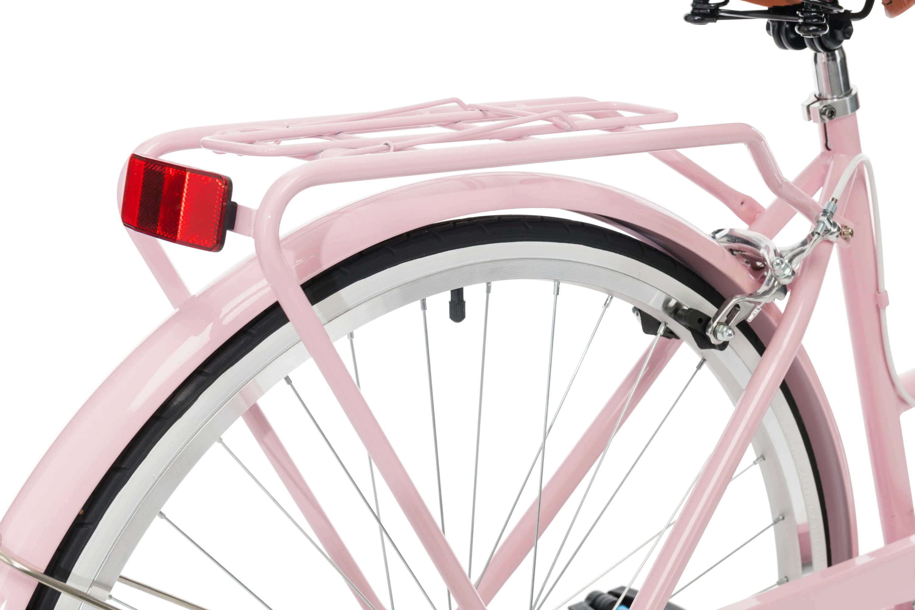 Ladies Classic Plus Vintage Bike Soft Pink - Image 5