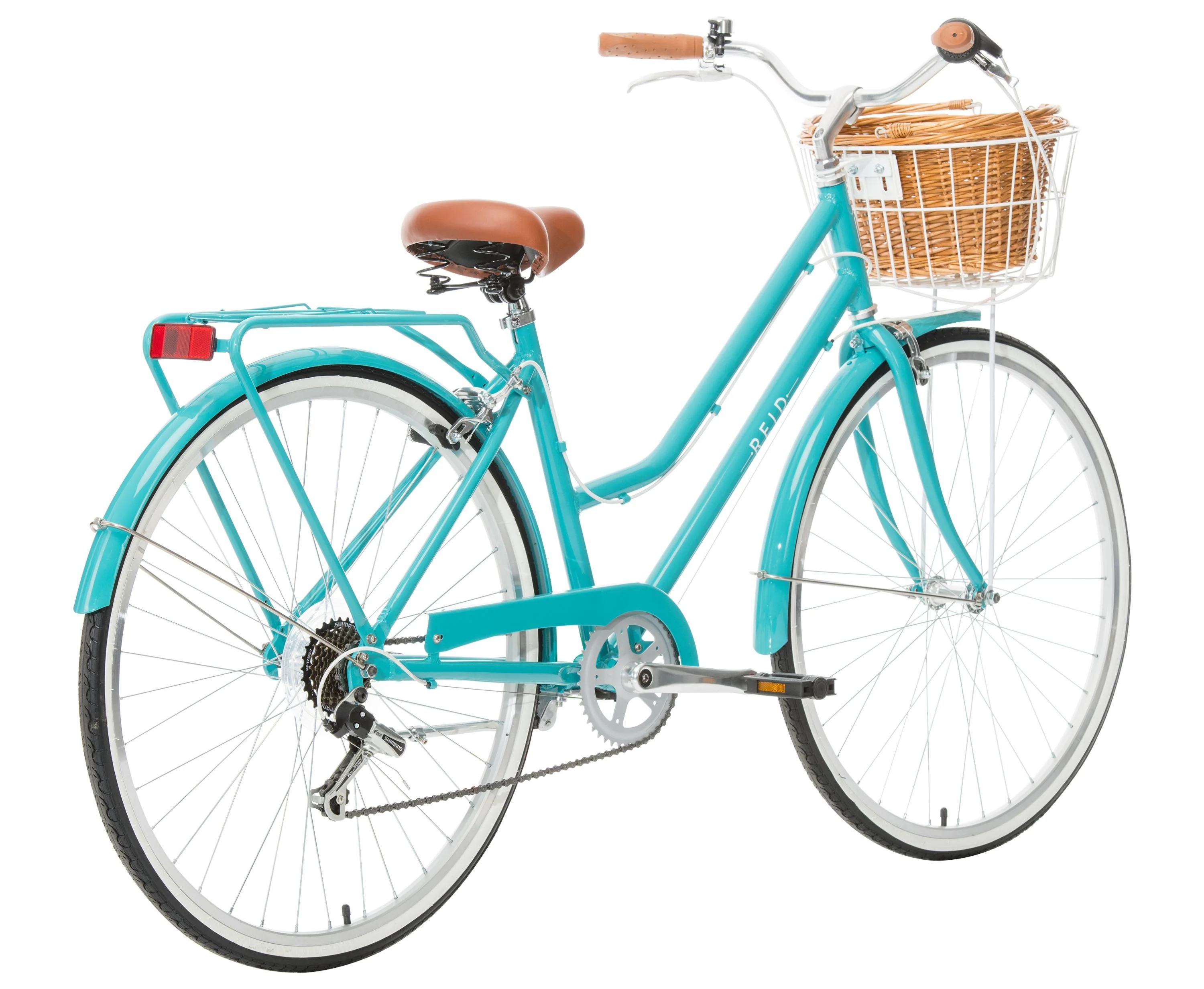 Ladies Classic Plus Vintage Bike Turquoise - Image 4