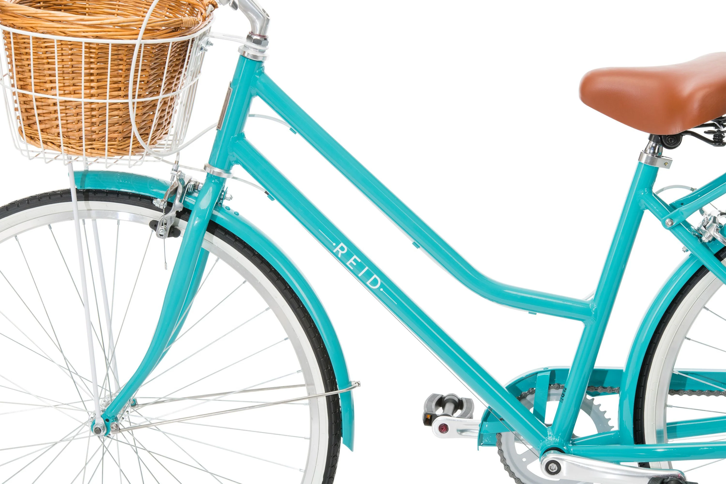 Ladies Classic Plus Vintage Bike Turquoise - Image 5
