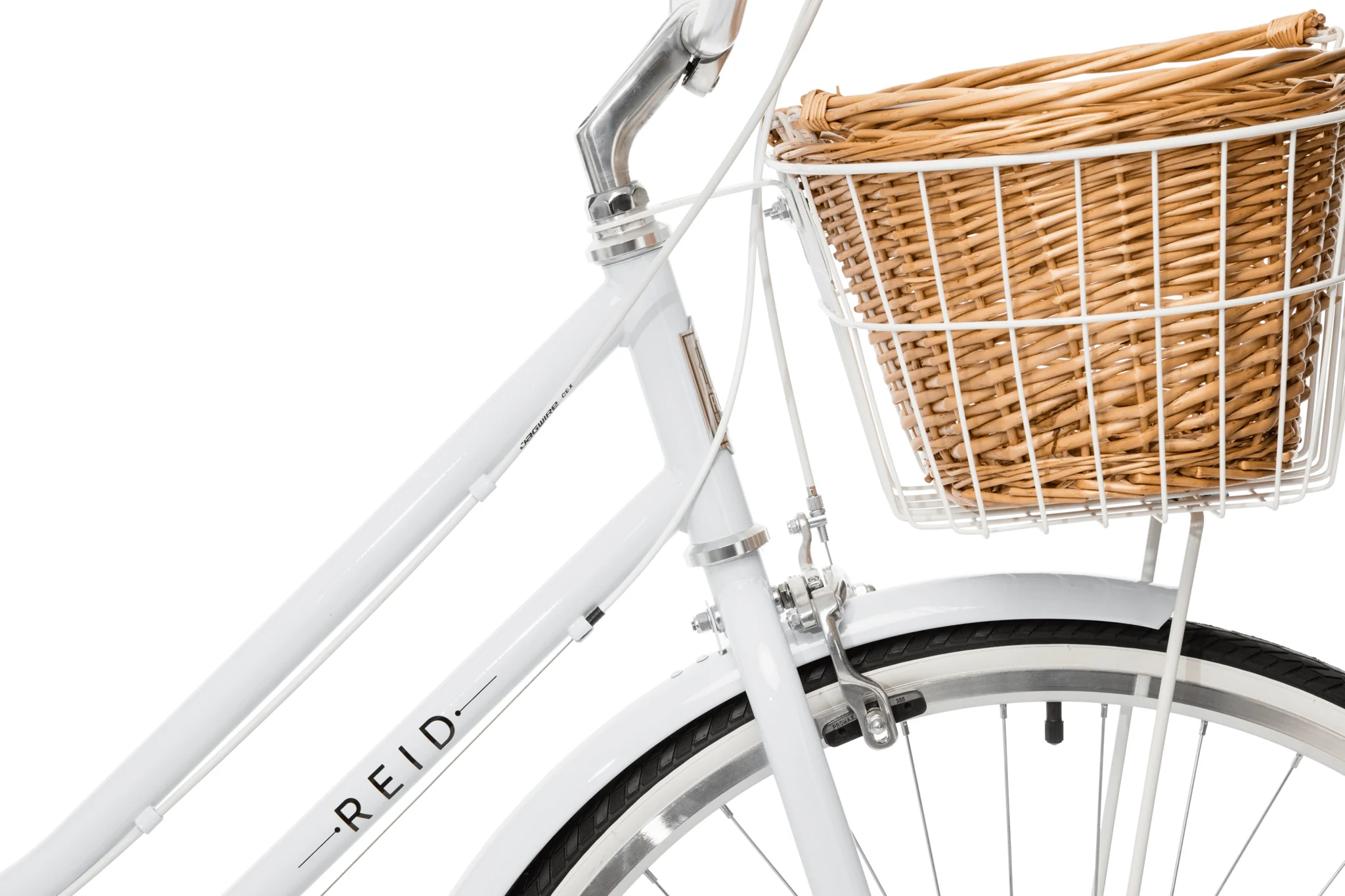 Ladies Classic Plus Vintage Bike White - Image 6
