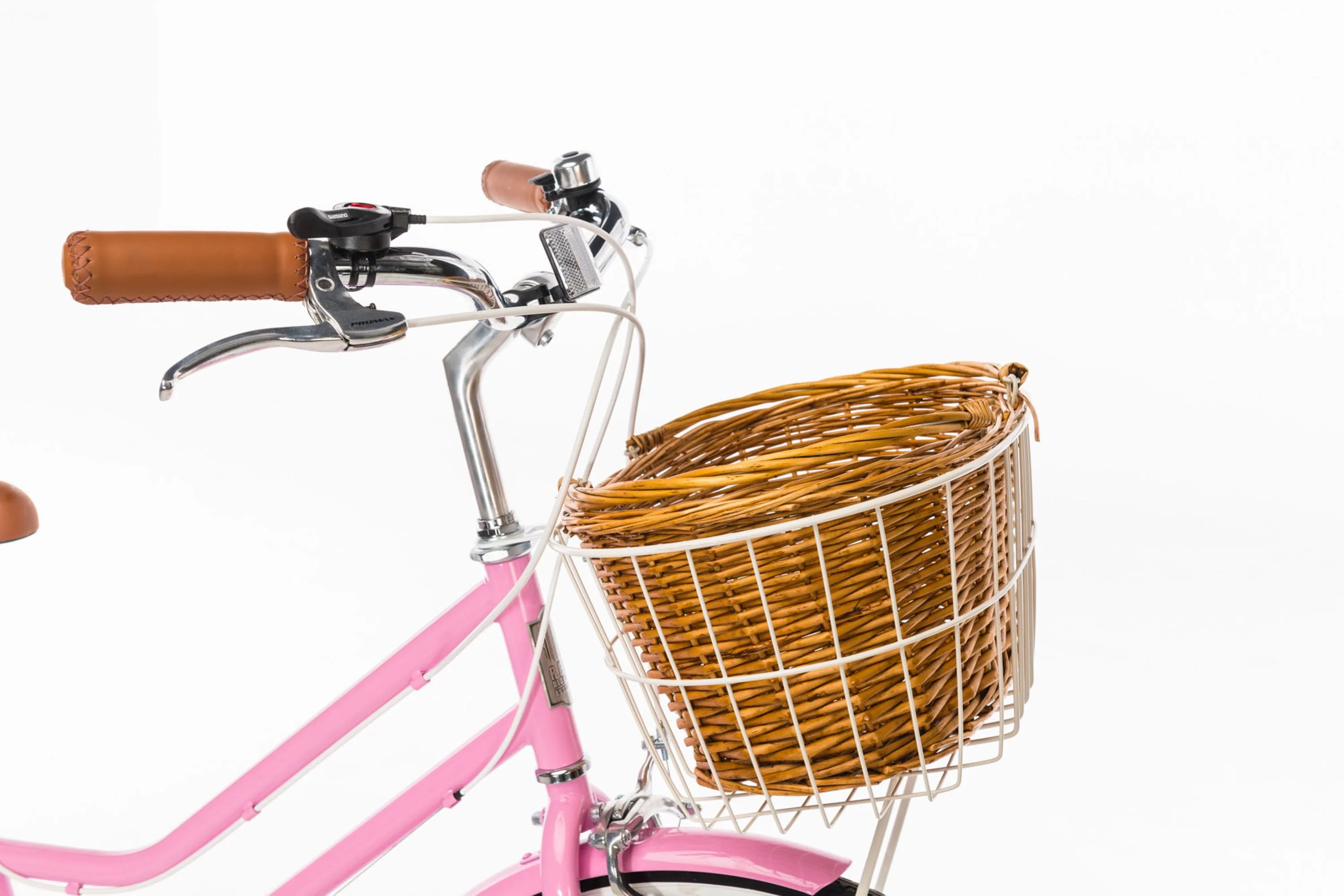 Ladies Petite 24" Vintage Bike Pink - Image 7