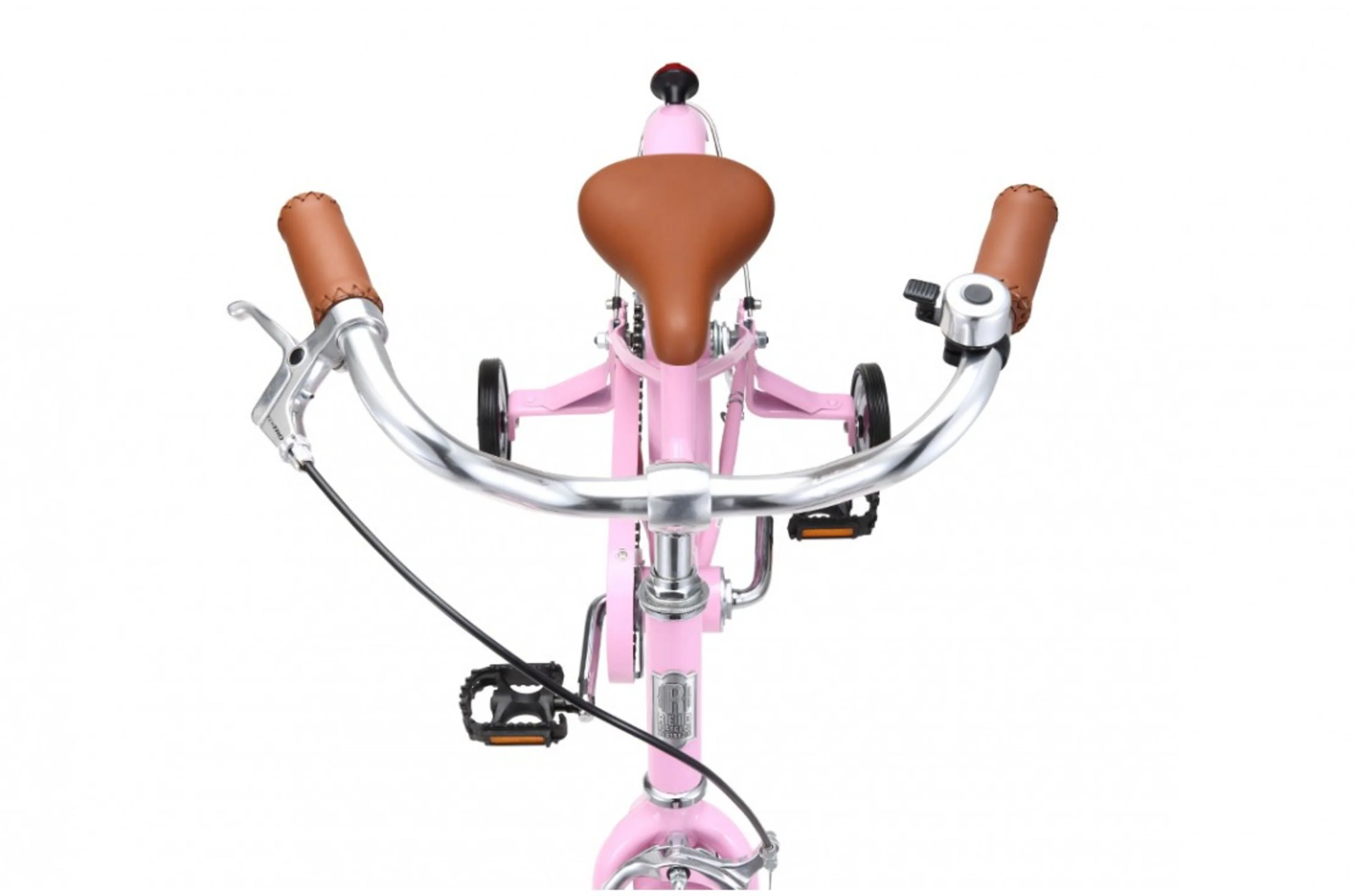 Girls Classic 16" Vintage Bike Pink - Image 5