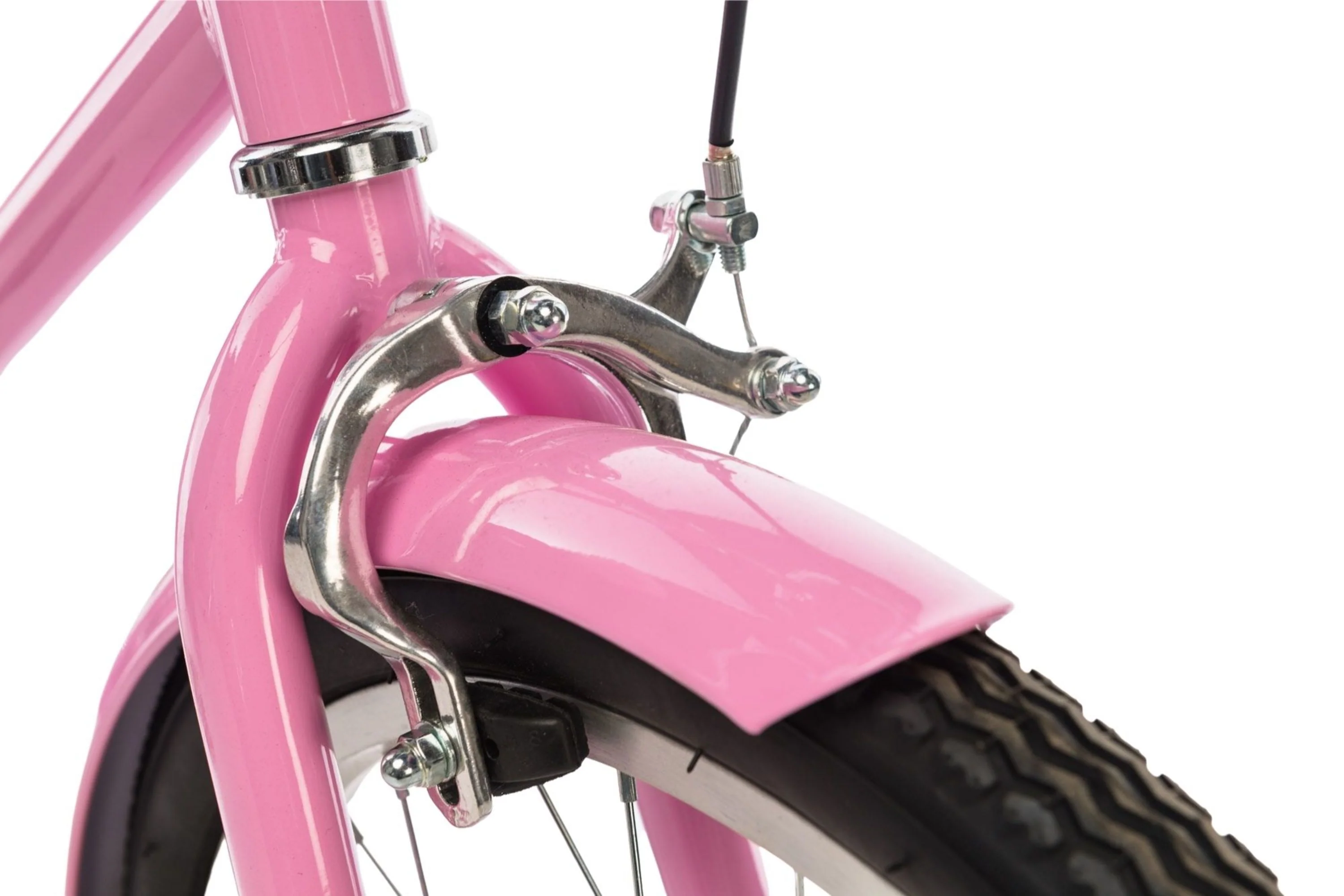 Girls Classic 20" Vintage Bike Pink - Image 8