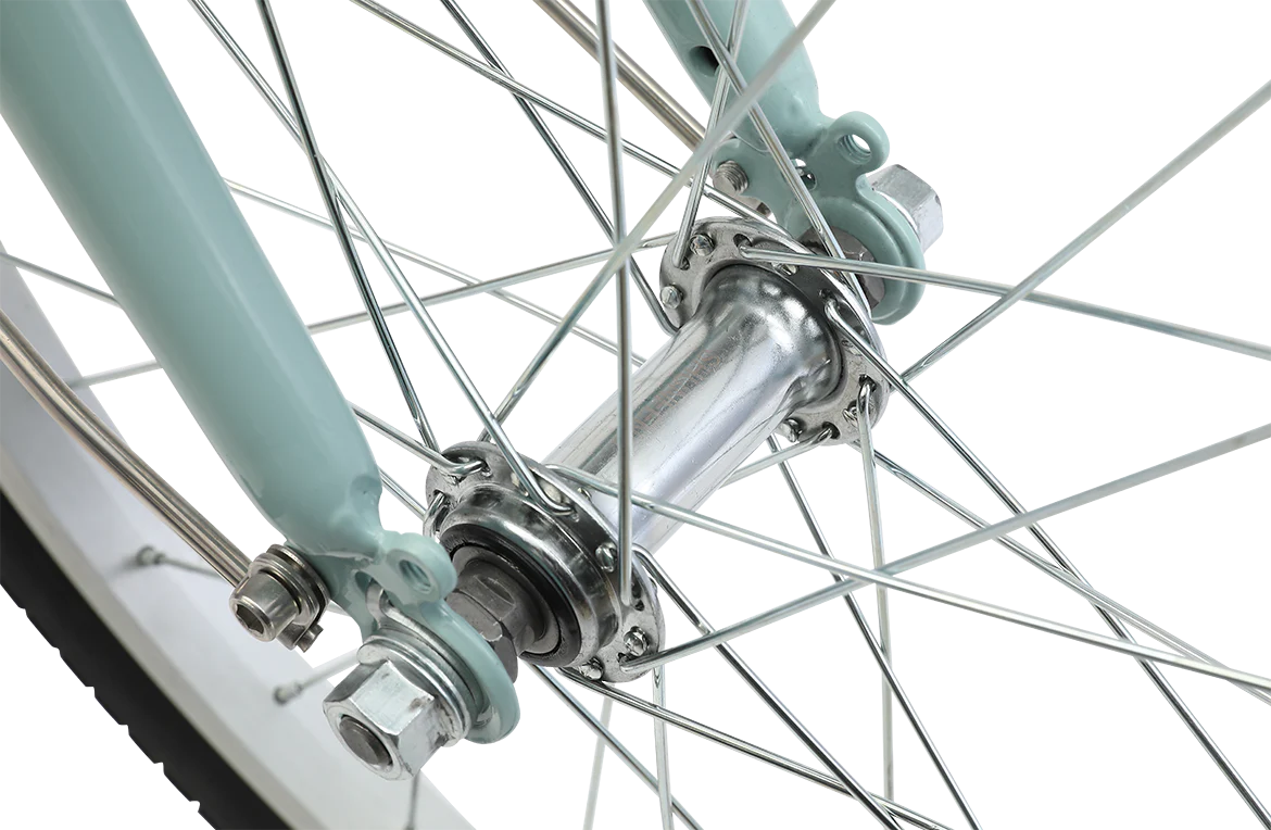 Girls Classic 20" Vintage Bike Sage - Image 6