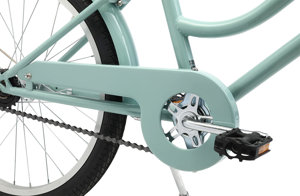 Girls Classic 20" Vintage Bike Sage - Image 8